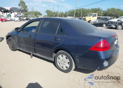 2006 Honda Accord 2.4 Vp из США, поврежденный, VIN 1HGCM56166A103698
